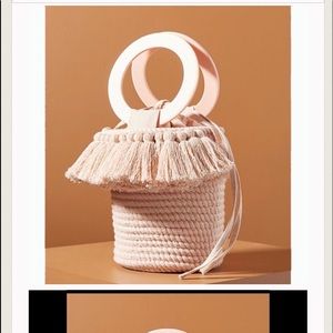 Anthropologie NWT Cotton Purse